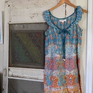 Lilka dress cover up. Anthropologie. Size small